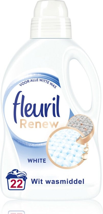 Fleuril Detergent Renew White 22 Washes 1.32 liters