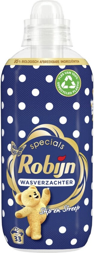 Robijn Fabric Softener Dot & Stripe 33 Washes 825 ml