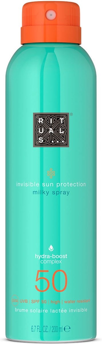 RITUALS The Ritual of Karma Sun Protection Milky Spray - SPF 50 - Lotusbloem - 200 ml - Verpakking beschadigd