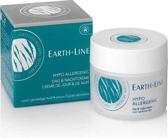 Earth-Line Allergenic Dag & Nachtcrème - 50 ml - Verpakking beschadigd