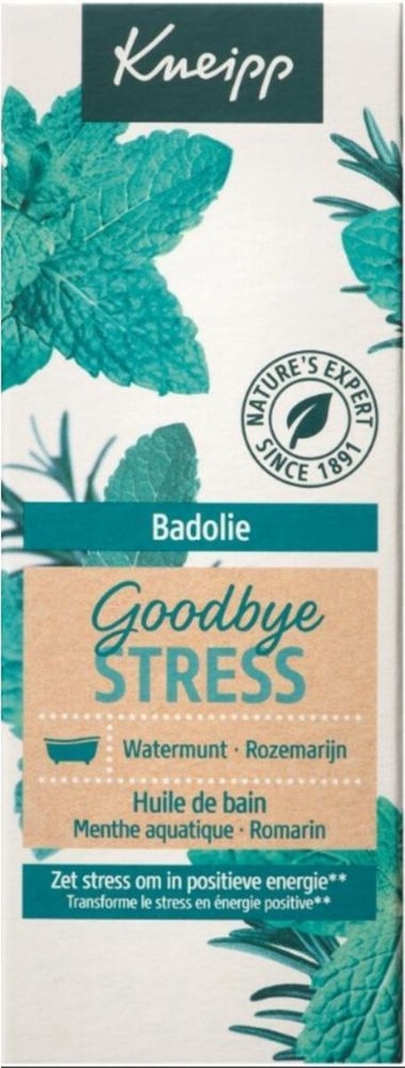 Kneipp Goodbye Stress - Badolie - 100 mg - Verpakking beschadigd