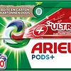 Capsules de lessive Ariel Ultra Détachant Pods+ 20 pièces - Emballage endommagé