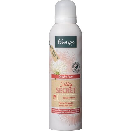 Kneipp Silky Secret - Shower foam - Silk tree blossom - Cap