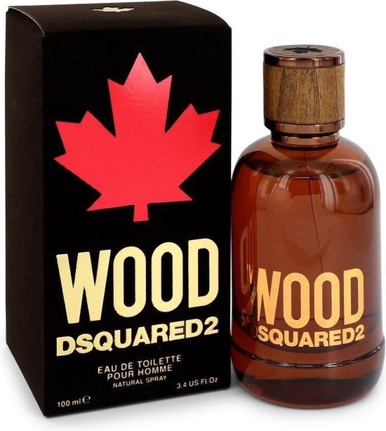 Dsquared Wood pour homme 100 ml -  Eau de Toilette - Herenparfum - Verpakking ontbreekt/beschadigd