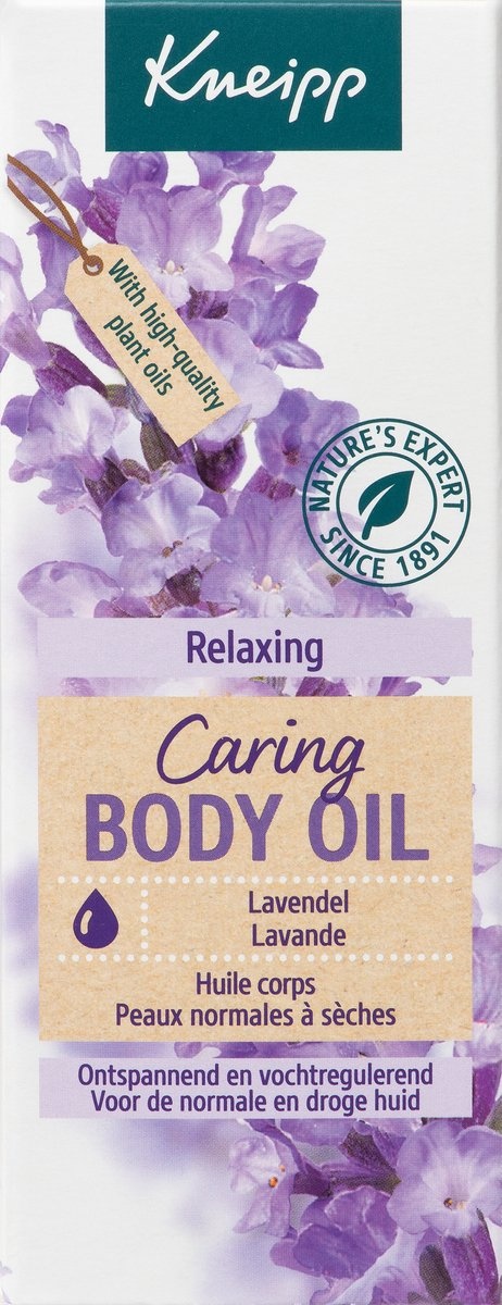 Kneipp Relaxing - Huidolie 100ml - Verpakking beschadigd