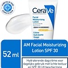 CeraVe Facial Moisturising Lotion SPF30 - Crème de jour - peaux normales à sèches - 52 ml - Crème de jour hydratante - Emballage endommagé