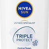 Nivea Sun Crème Solaire Visage Triple Protect SPF 50+ 40 ml - Emballage endommagé