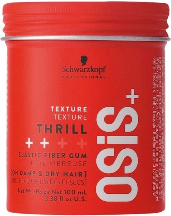 Schwarzkopf Professional Cire capillaire Osis+ Texture Thrill - 100 ml - Emballage endommagé