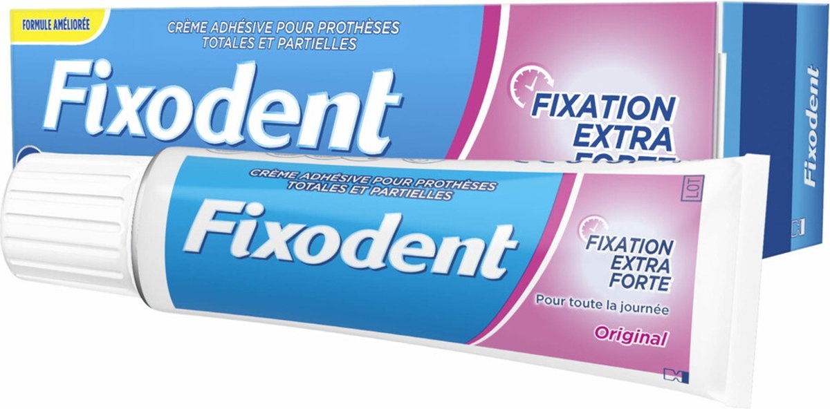 Fixodent Crème Adhésive Fixation Forte 47g