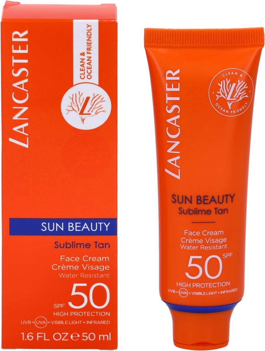 Lancaster Sun Beauty Crème Visage SPF50 - Protection Solaire - 50 ml
