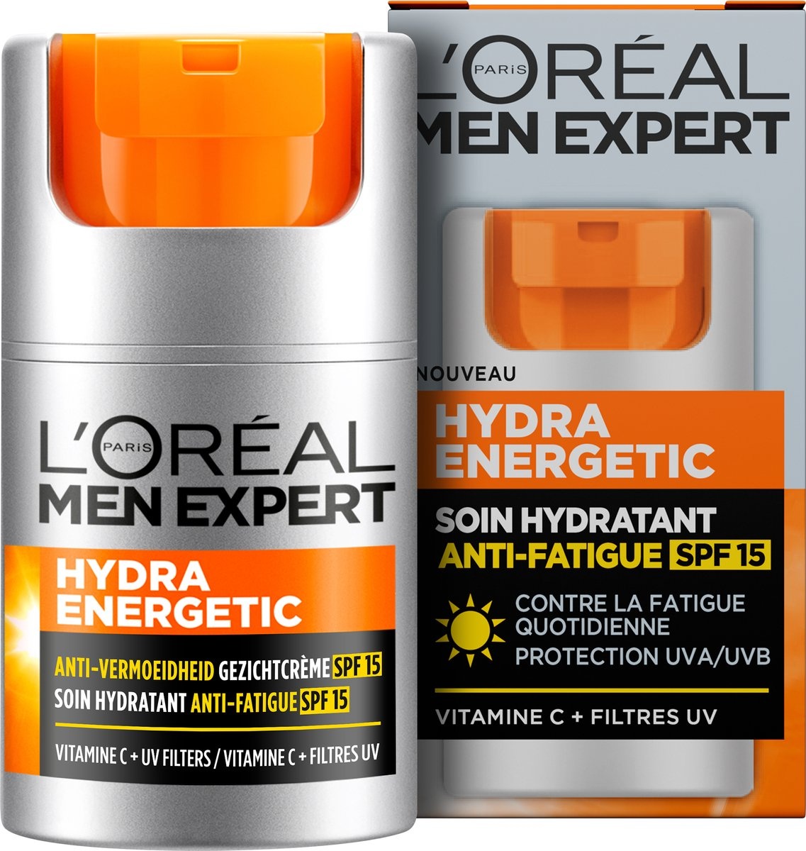 L'Oréal Paris Hydra Energetic Feuchtigkeitsspendende Tagescreme LSF 15 - 50 ml