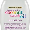 Ogx Extra Strength Coconut Miracle Oil Shampoo - vrouwen - Voor Beschadigd haar/Droog haar/Normaal haar - 385 ml