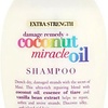 Ogx Extra Strength Coconut Miracle Oil Shampoo - vrouwen - Voor Beschadigd haar/Droog haar/Normaal haar - 385 ml