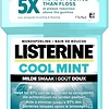 Listerine Mundwasser Cool Mint Milder Geschmack ohne Alkohol 500 ml