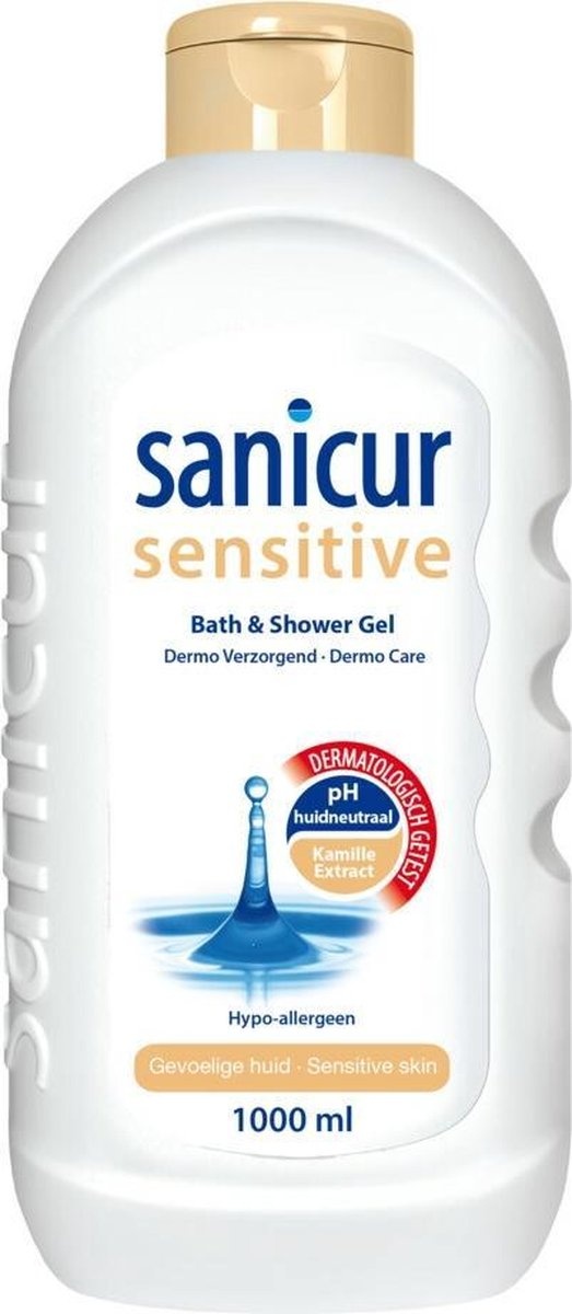 Sanicur Bath and Shower Gel Sensitive 1000 ml