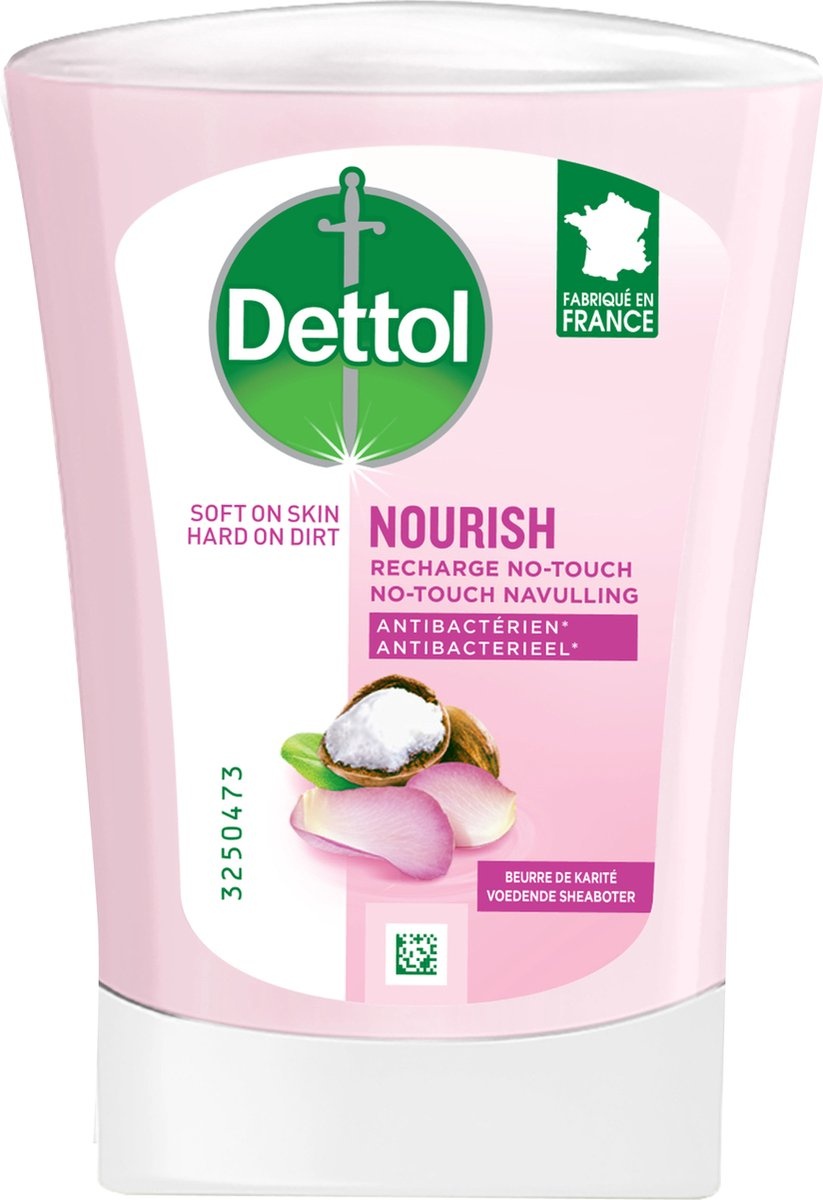 Dettol No Touch Recharge Beurre de Karité 250 ml