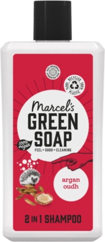 Marcel's Green Soap 2-in-1 Shampoo Argan & Oudh – 500 ml