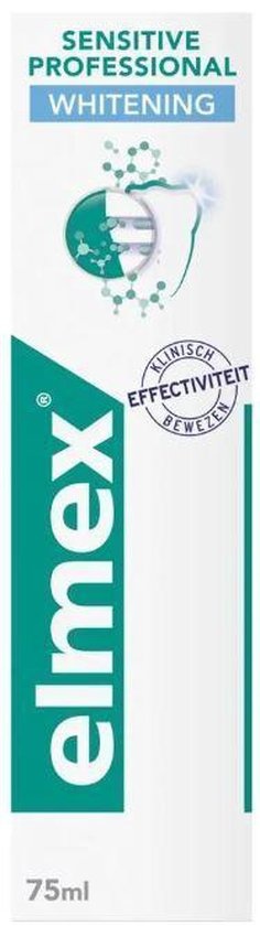 Elmex Tandpasta Sensitive Whitening  75 ml