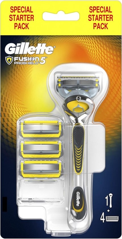 Gillette Fusion5 Proshield - Shaving system + 3 razor blades - Packaging damaged