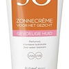 Zonnecrème gezicht - SPF 30  - Gevoelige huid - 50ml - Verpakking beschadigd