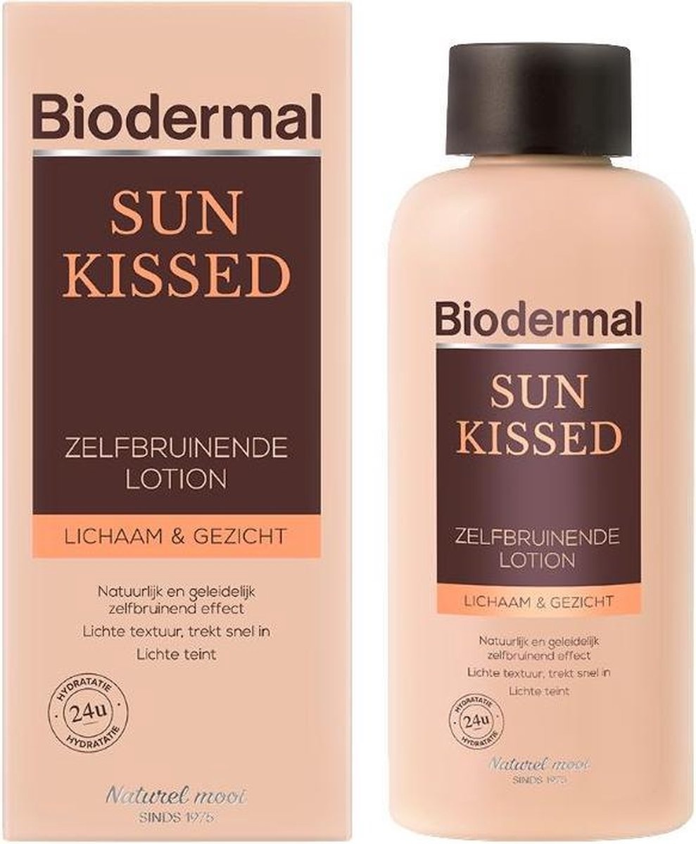Biodermal Self-tanner - Self-tanning body lotion - 200ml - Packaging damaged