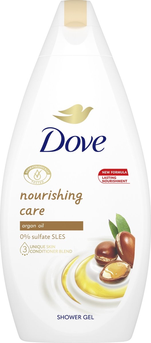 Huile et soin nourrissants pour douche Dove - 450 ml