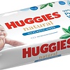 Lingettes pour bébé Huggies - Naturel 0% plastique - 48 pcs