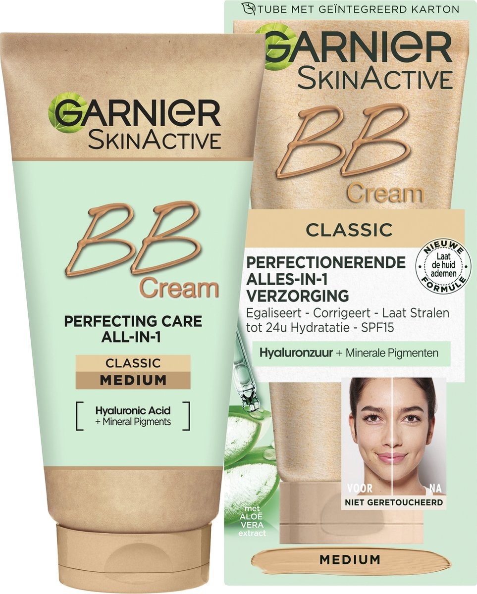 SkinActive BB Cream Classic Medium 5-in-1 Verzorging Getinte Dagcrème 50 ml