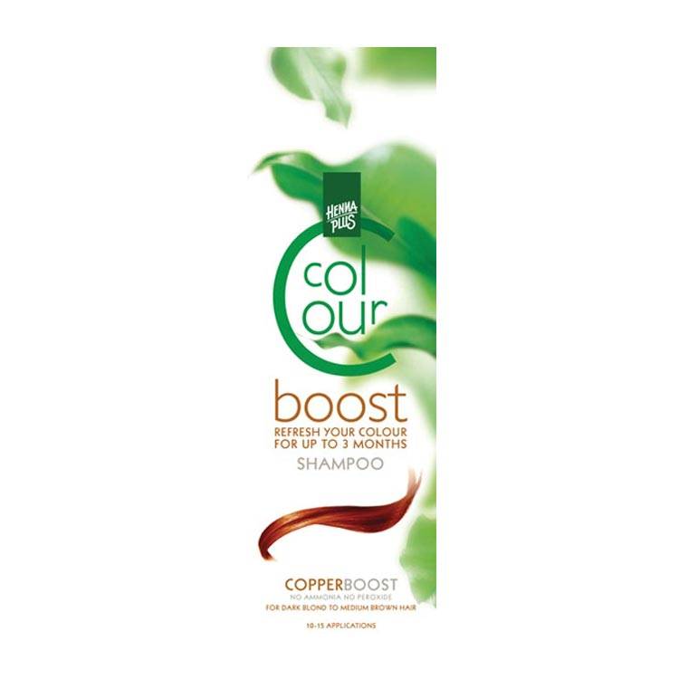 Hennaplus Color Boost - Copper - Color shampoo - Packaging damaged