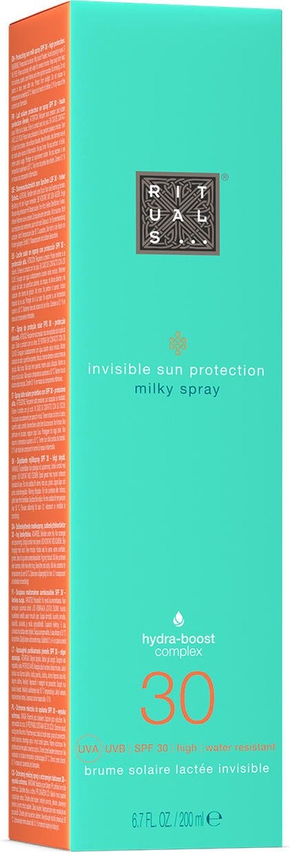 RITUALS The Ritual of Karma Spray Lacté Protection Solaire - SPF 30 - Fleur de Lotus - 200 ml - Emballage endommagé