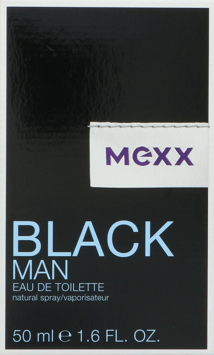 Mexx Black für Männer 50 ml – Eau de Toilette Herrenparfüm – Verpackung fehlt
