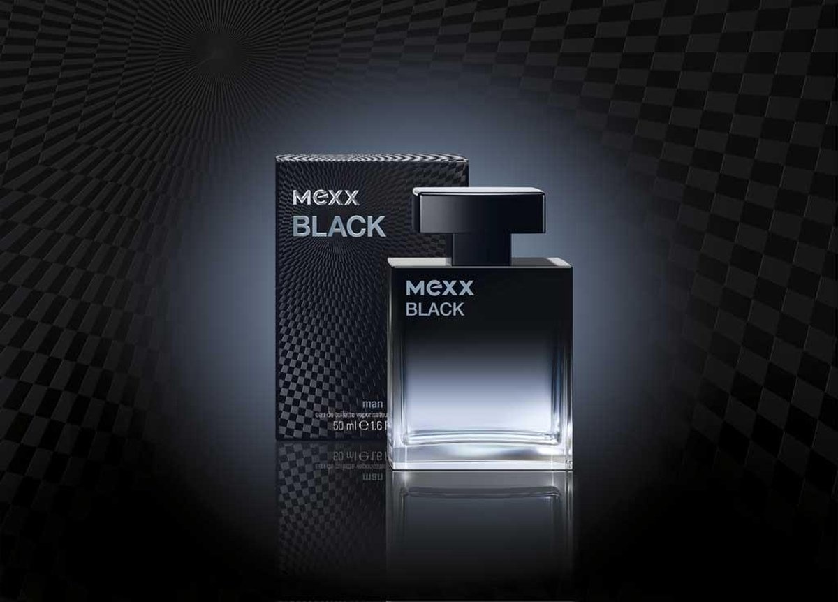 Mexx Black für Männer 50 ml – Eau de Toilette Herrenparfüm – Verpackung fehlt