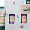 Kneipp Shower Geschenkset - Douchegel - Cadeau - Giftset - Vegan - Inhoud 4 x 75 ml - Verpakking beschadigd