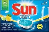 Sun Dishwasher Tablets All-in-1 Lemon - 27 pieces