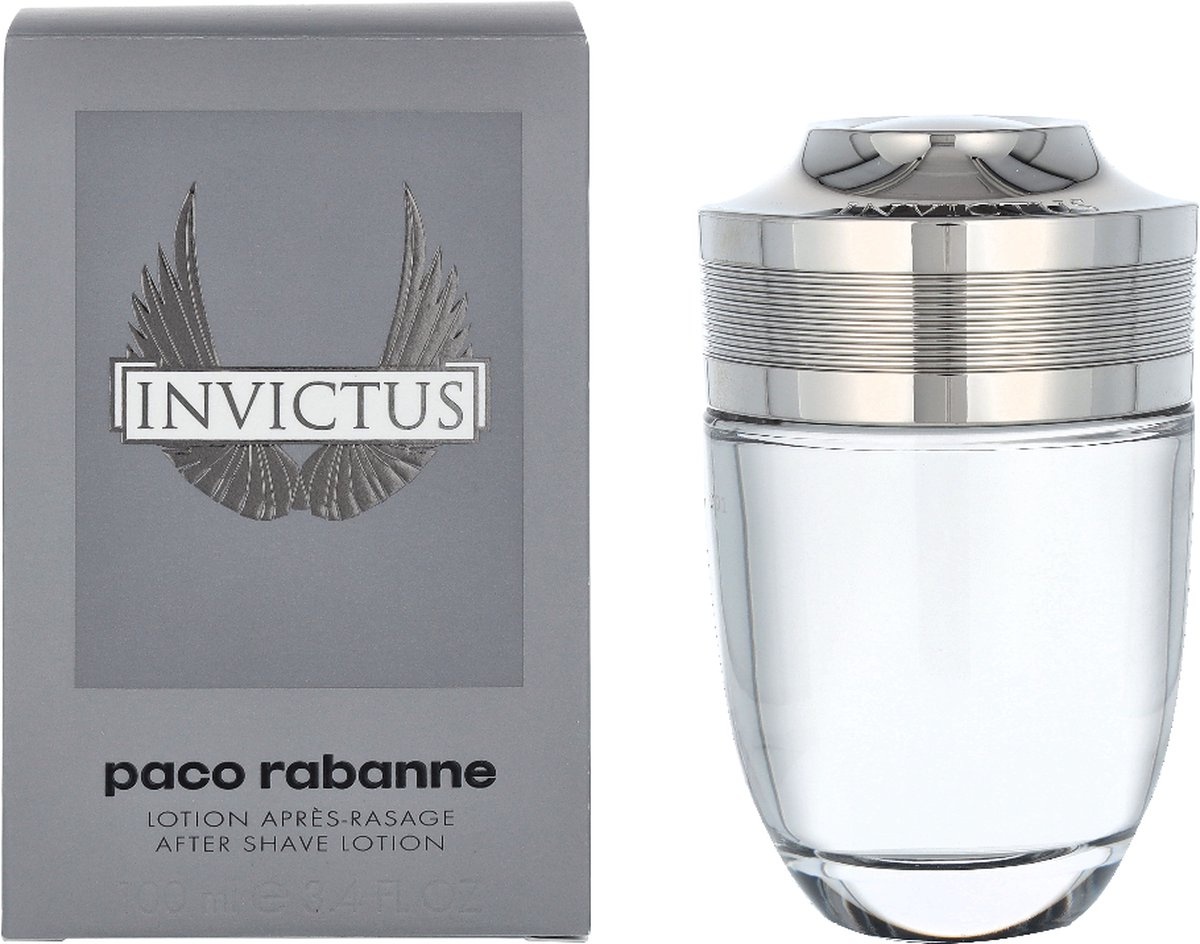 Paco Rabanne - Invictus Lotion Après Rasage 100ml -Emballage endommagé