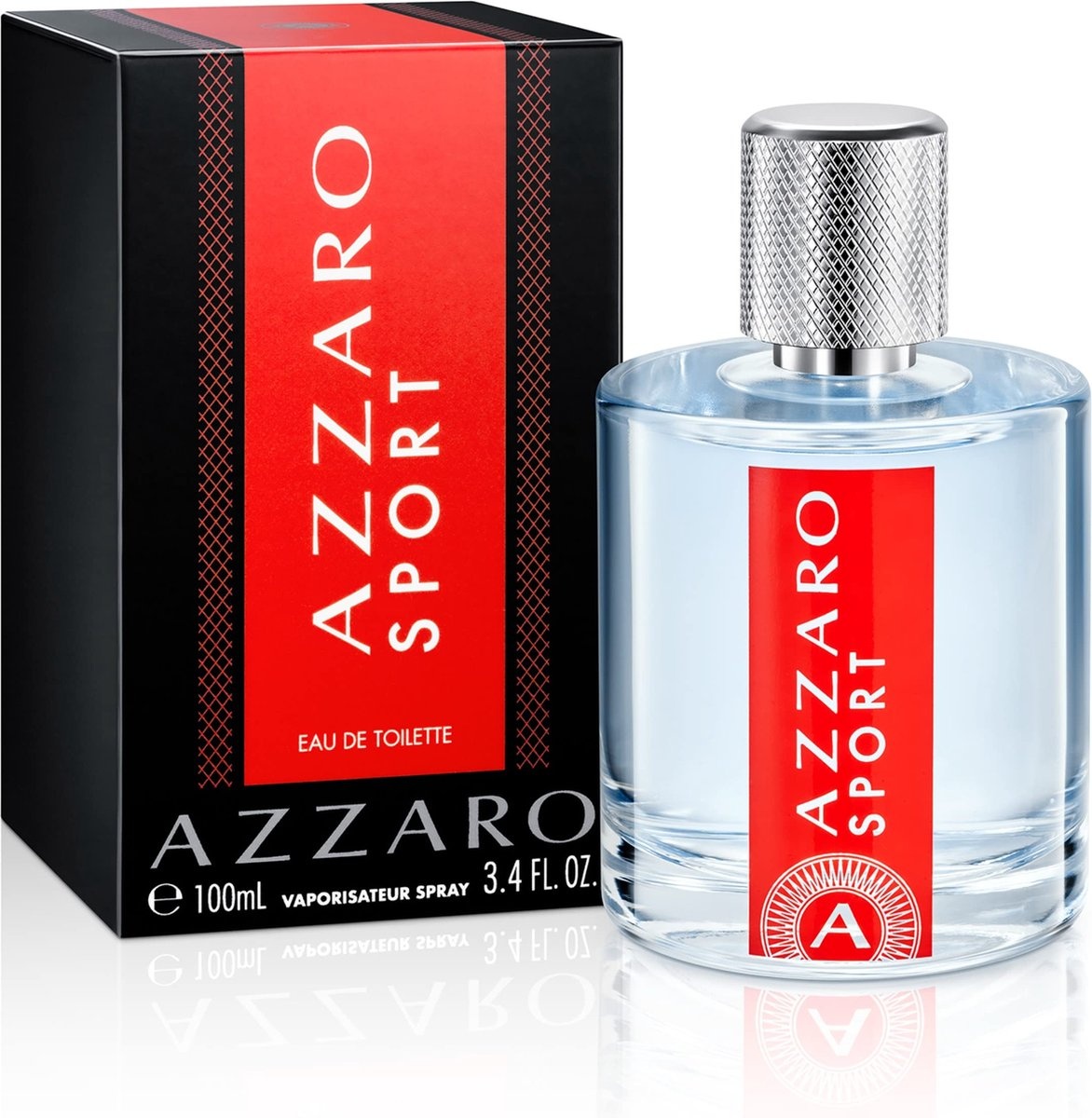 Azzaro Sport Eau de Toilette Spray 100 ml – Verpackung beschädigt