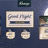 Kneipp Good Night - Geschenkset - Alpenden en Amyris - Vegan - Inhoud: 75 ml + 2x 20 ml en 1 sheetmasker - Verpakking beschadigd