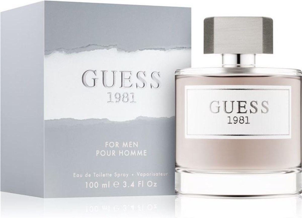 Guess - Guess 1981 For Men - Eau De Toilette - 100ml - Verpakking beschadigd