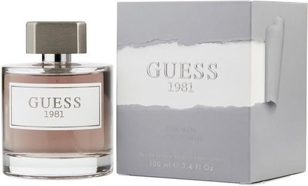 Guess - Guess 1981 For Men - Eau De Toilette - 100ml - Packaging damaged