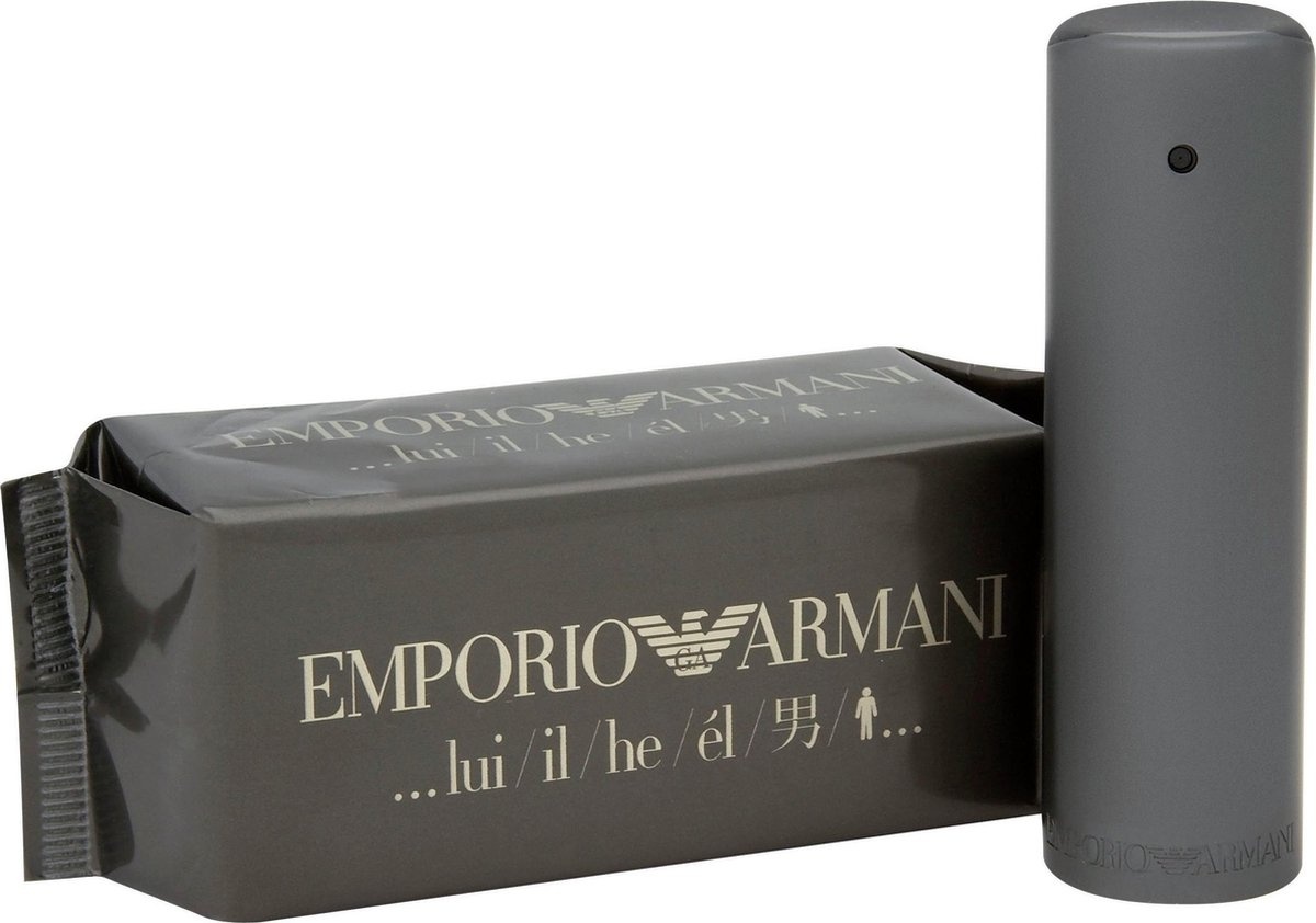 Giorgio Armani Emporio He 50 ml Eau De Toilette - Men's perfume - Packaging damaged