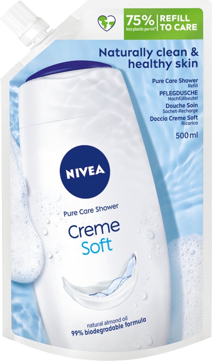 Nivea Shower Cream Soft Refill 500 ml