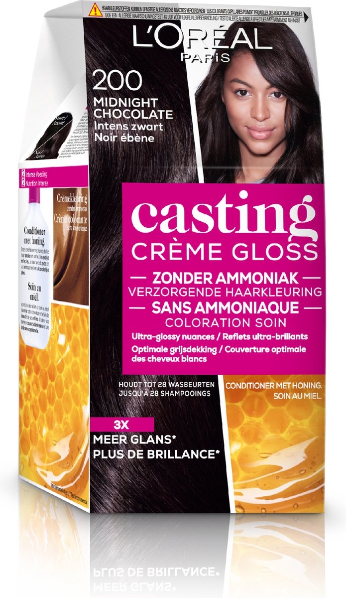 Casting Crème Gloss 200 Châtain Très Foncé - Emballage endommagé