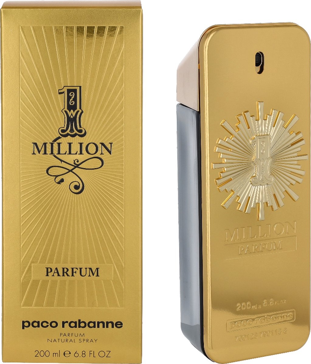 Paco Rabanne 1 Million Perfume Spray 200ml Onlinevoordeelshop