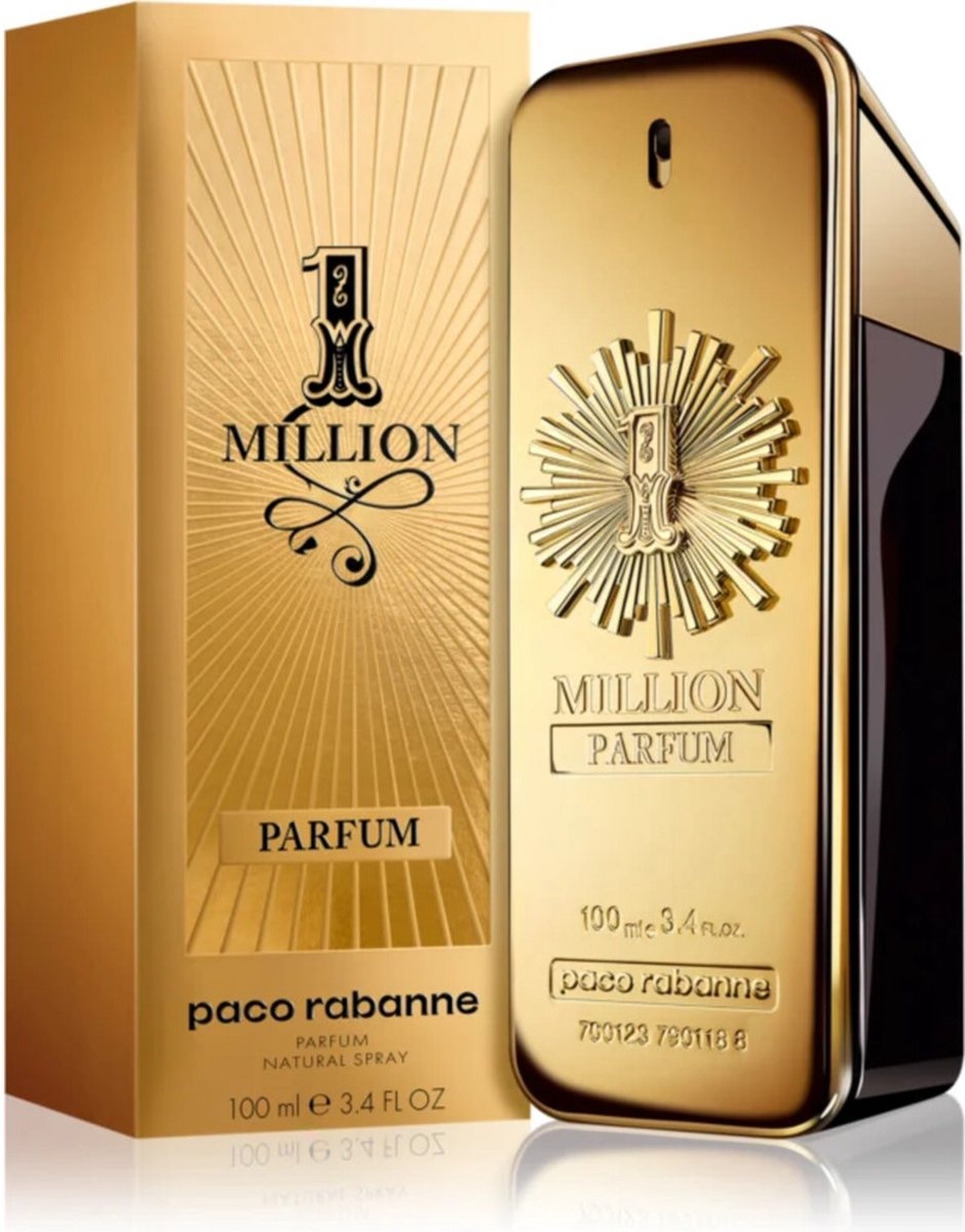 Paco Rabanne 1 Million 100 ml Eau de Parfum - Men's perfume