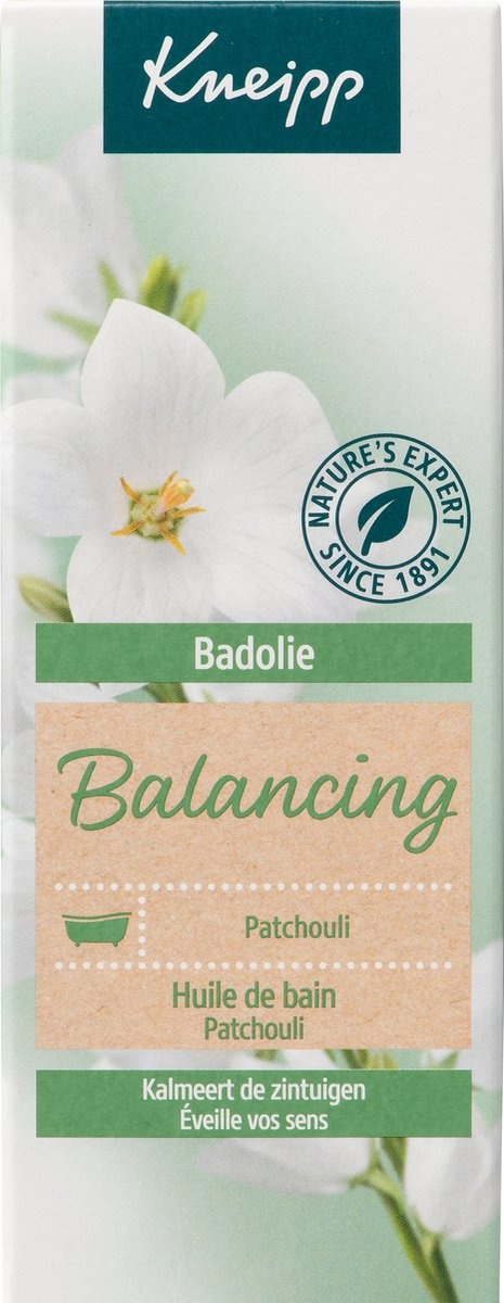 Kneipp Balancing - Bath oil - Patchouli 100ml - Packaging damaged