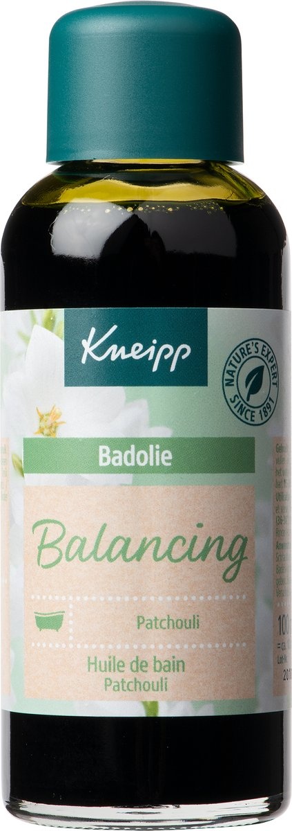 Kneipp Equilibrant - Huile de bain - Patchouli 100ml - Emballage endommagé