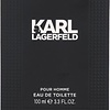 Karl Lagerfeld pour Homme - 100 ml - eau de toilette spray - herenparfum - Verpakking beschadigd