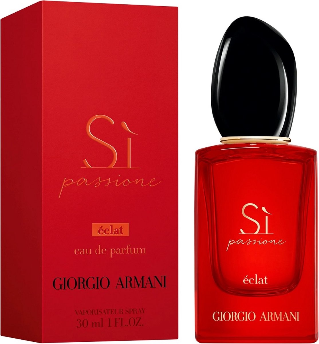 Giorgio Armani Si Passione Éclat 30 ml Eau de Parfum – Damenparfüm – Verpackung beschädigt