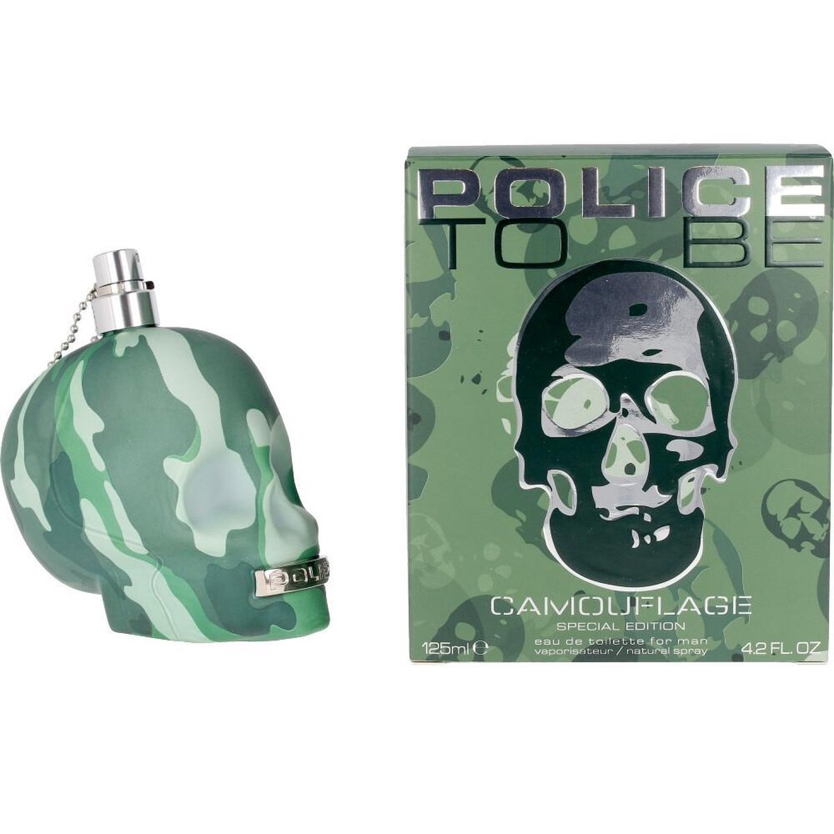 Police To Be Camouflage – 125 ml – Eau de Toilette – Verpackung beschädigt