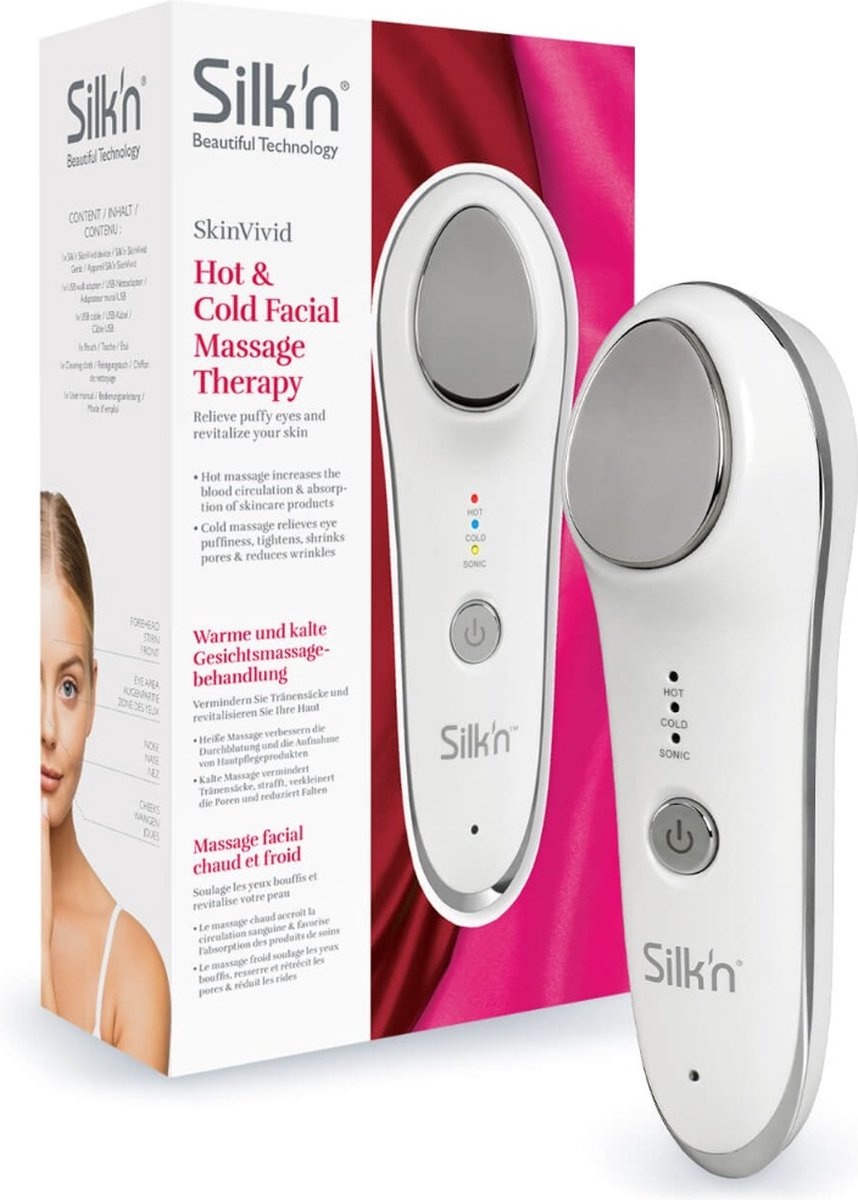 Silk'n SkinVivid - Facial massage device - Packaging damaged